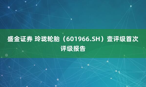 盛金证券 玲珑轮胎（601966.SH）壹评级首次评级报告
